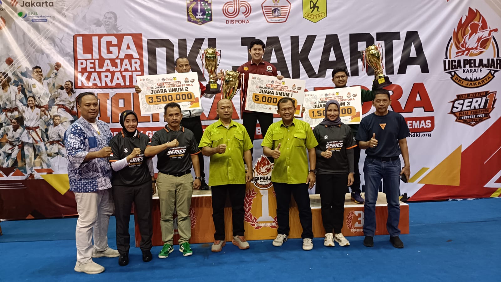 Dominasi 24 Emas, INKAI DKI Jakarta Juara Umum Liga Pelajar Karate 2026
